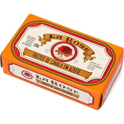 La Rose Filety makrely v olivovom oleji 120g