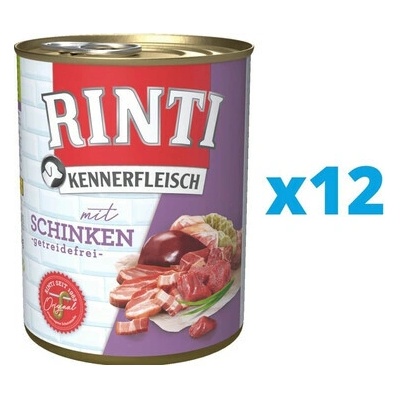 Rinti Adult Kennerfleisch Ham 12 x 800 g