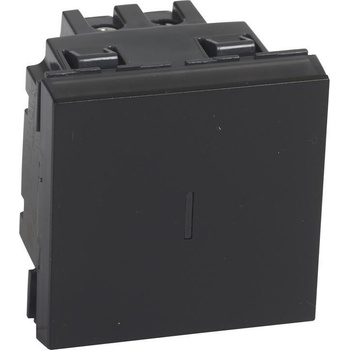 Legrand Кръстат ключ 2 мод. цвят Черен Easy-Led Mosaic - 079321L (079321L)