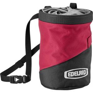 Edelrid Торбичка за магнезий Edelrid Chalk Bag Splitter Twist Chalk bag - Rhubarb Red - размер One Size (335-0543-0911)