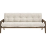 Karup Design Бежов велурен разтегателен диван 204 cm Grab - Karup Design (132106510)