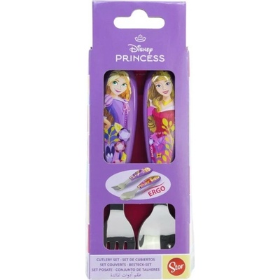 Storline Dětský nerez příbor PRINCEZNY