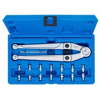 Image 1 of Bgs technic - Германия Комплект секторен ключ с пинове, обхват до 102мм, l245мм; bgs 1464
