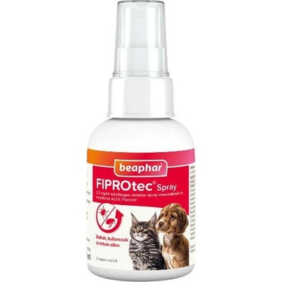 Beaphar Fiprotec sprej proti blchám kliešťom a všiam 100 ml