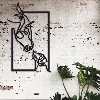 Image 1 of Decono Метална Декорация Кон и Куче