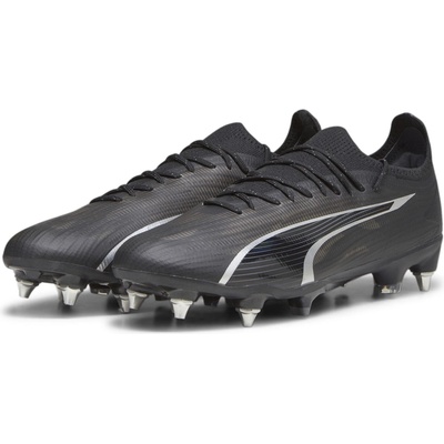 PUMA Футболни бутонки Puma Ultra Ultimates. 1 Soft Ground Football Boots - Black/Asphalt