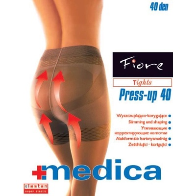 Fiore PRESS UP 40 DEN grafit-tmavě šedé