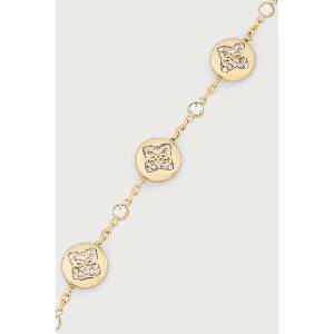 Guess гривна дамска от неръждаема стомана SPINNING BLOOM (JUBB06.466JW)