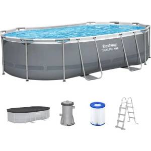 Bestway Овален басейн Bestway 56448, 488 х 305 х 107 см