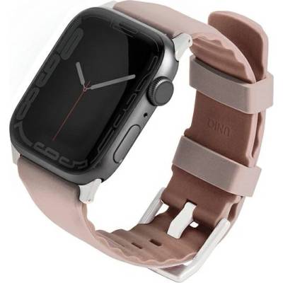 UNIQ UNIQ Linus Band Airosoft Silicone водоустойчива каишка за Apple Watch 4/5/6/7/8/SE 40/41mm, Розов (UNIQ728)