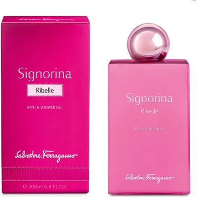Salvatore Ferragamo Signorina Ribelle sprchový gél 200 ml