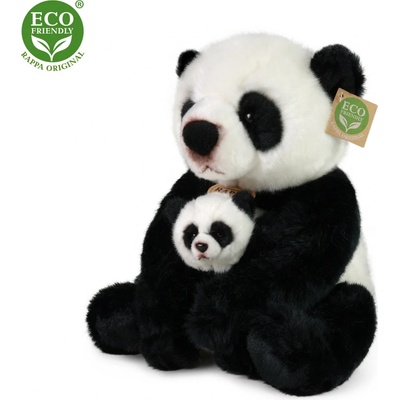 Eco- Friendly Rappa panda s mládětem 27 cm – Zboží Dáma