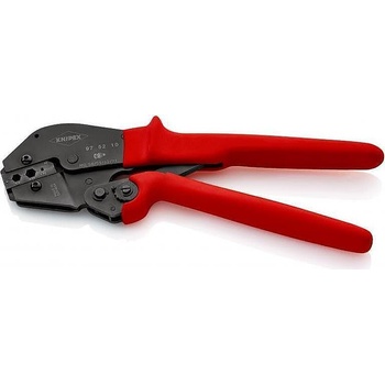 KNIPEX Клещи за кримпване на BNC конектори, закалени, синьо-червена ръкохватка 250мм, с пружина, Knipex (K975210)