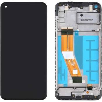 Samsung (OEM) Стъкло и LCD екран за Samsung Galaxy A11 / SM-A115, оригинален (OEM), черно (16726)