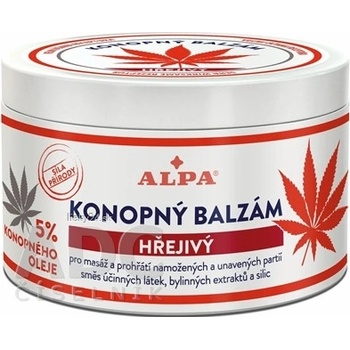 Alpa konopný balzám hřejivý 250 ml