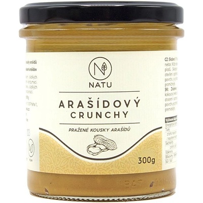 Natu Arašidový krém chrumkavé 300 g
