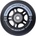 Arcore Inline wheels 4pack 84-82a