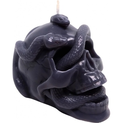 Svíčkománie3D Lebka s hadem 160 g