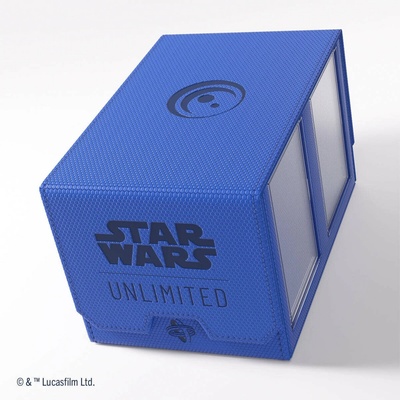 Gamegenic Star Wars: Unlimited Double Deck Pod 120+ Modrá krabička
