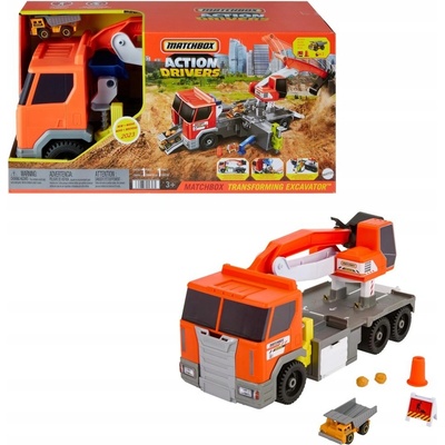 Matchbox Nákladní vozidlo bagr Velké vozidlo s funkcí