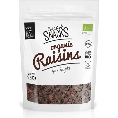 Diet Food Sultánske bio hrozienka 250 g
