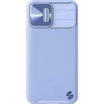Image 1 of Nillkin Гръб Nillkin leather camshield за iPhone 13 Pro Max - Лилав