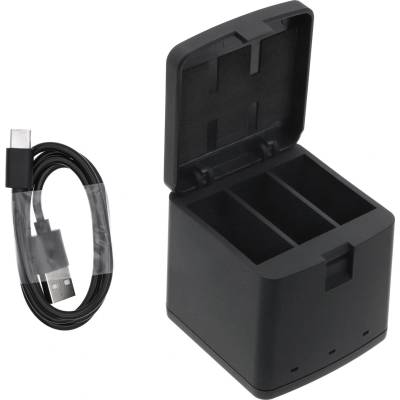 Cameron sino Зарядно за батерия за камери с три гнезда GoPro 9/ 10 / 11 / 12 With USB-C Cameron Sino (CS-DF-GDB900UH)