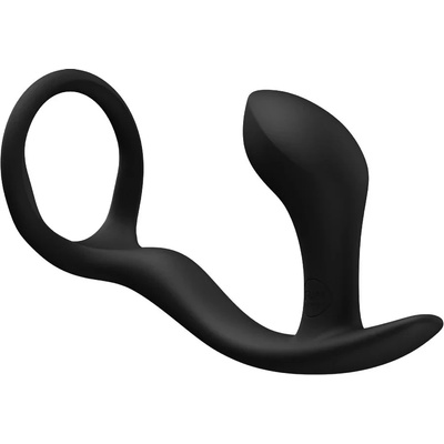 Анален плъг с ринг за простатна стимулация - Fun Factory Bootie Black (D-244178)
