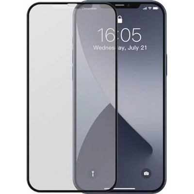 Baseus Протектор от закалено стъкло /Tempered Glass/ Baseus Full Screen Curved Frosted, за Apple iPhone 12 mini, 2бр (SGAPIPH54N-KM01 / 47885)