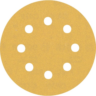 Bosch Brúsny papier EXPERT C470 s 8 otvormi pre excentrické brúsky, 115 mm, zrnitosť 180, 5 ks 2608900798