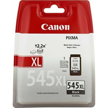 Canon Мастилена касета Canon - Canon PG-545XL BK, за PIXMA MG2450/MX495, Black (8286B001AA)