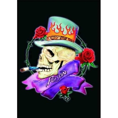 Poison – Skull (Pohľadnica)