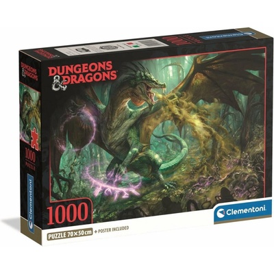 Clementoni Dungerons&Dragons Drak 1000 dielov