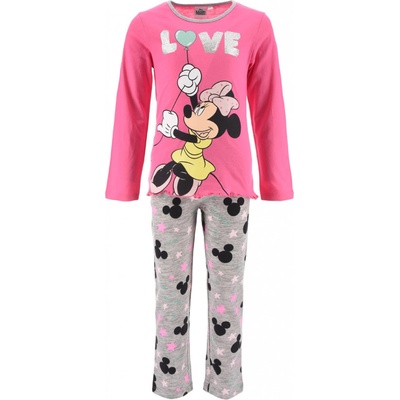 Dievčenské pyžamo Disney ružová šedé