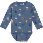 Minymo Детско ежедневно термо бельо Minymo Kid's Body L/S AOP Everyday base layer - China Blue - размер 62 (EU) (714-1642-0112)