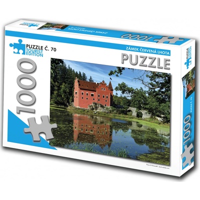 TOURIST EDITION Zámek Červená Lhota č 70 1000 dielov