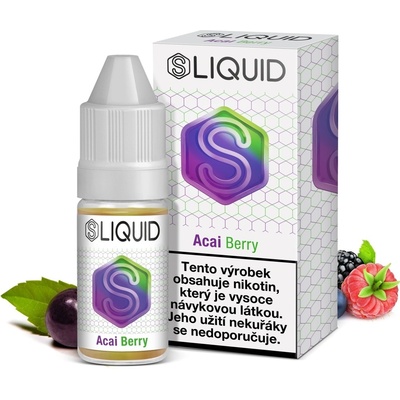 SLIQUID Acai a brusinka 10 ml 10 mg