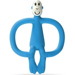 Matchstick Monkey Monkey Teether гризалка с четка 2 в 1 Blue
