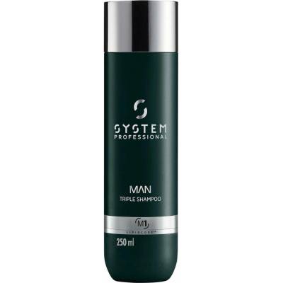 System Man Triple Shampoo 250 ml