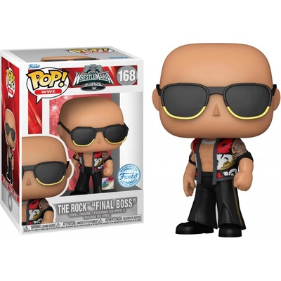 Funko Pop! The Rock Final Boss WWE Special Edition 168