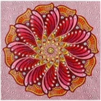 Image 1 of Мандала 25/25 см