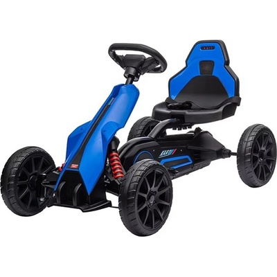 Go-kart Baby Mix Speedster dětská šlapací motokára modrá – Zboží Mobilmania