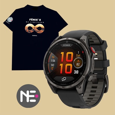 Garmin Fenix 8 PRO 47 mm AMOLED Sapphire Black/Pebble Grey 010-03198-01
