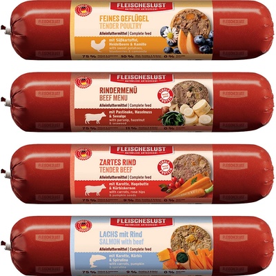 Fleischeslust mix 4 druhy 12 x 800 g