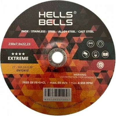 Hells Bells 230x7,0x22,2 mm HBSG23070