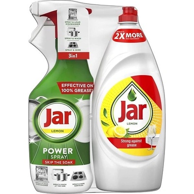 Jar Power Spray 3v1 Lemon 500 ml + Jar Lemon 900 ml