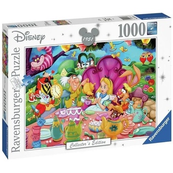 Ravensburger Пъзел Ravensburger от 1000 части - Алиса в страната на чудесата