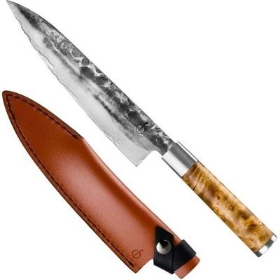 FORGED VG10 kuchársky nôž 20,5 cm s koženým pouzdrem