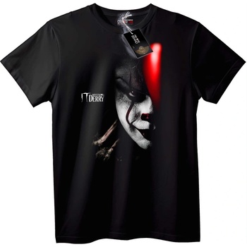 NOONEBRAND Тениска IT Дери Pennywise - XS, Black