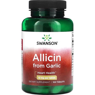 Swanson 100% Pure Allicin 12 mg Maximum Strength 100 tabliet